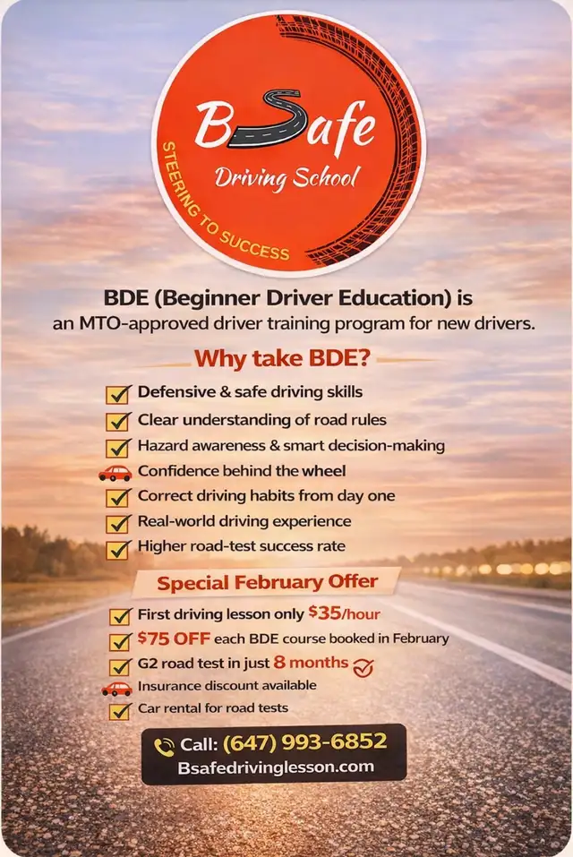 MTO Certified Driving instructor 65403973837699120