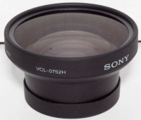 Sony VCL-0752H Wide Angle lens adapter for Camcorder