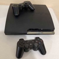 PS3 250gb with 2 controllers