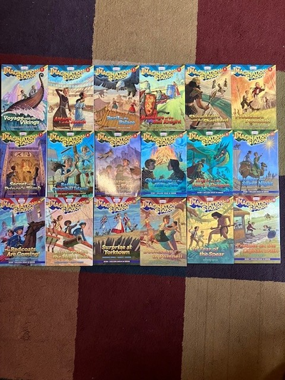 Imagination Station Books - 18 books total, View more