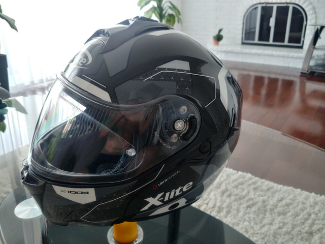 Casque moto , Helmet moto NOLAN X-LITE ultra carbon neuf, modula dans Pièces et accessoires pour motos  à Longueuil/Rive Sud - Image 4