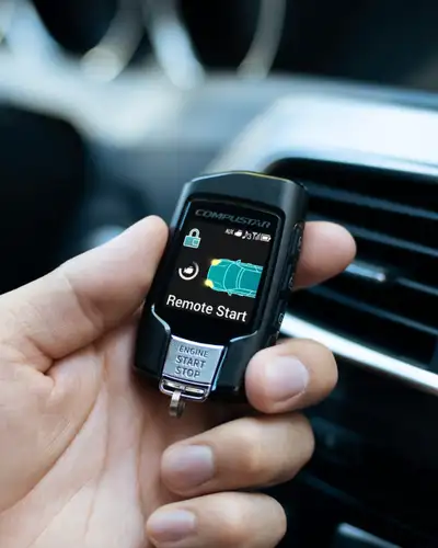 GET READY FOR WINTER Compustar Remote Starters. Over 20 years of experience. 1 WAY 1WR3-AP 1500 FT 1...
