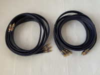 Audio/Video Cables for TV or Stereo Connections.