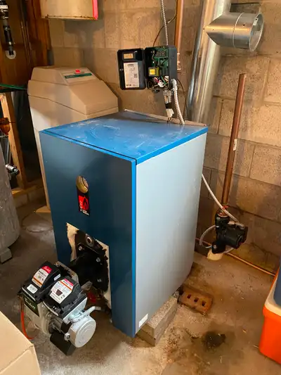 Utica Boiler furnace for sale for heating oil, View more