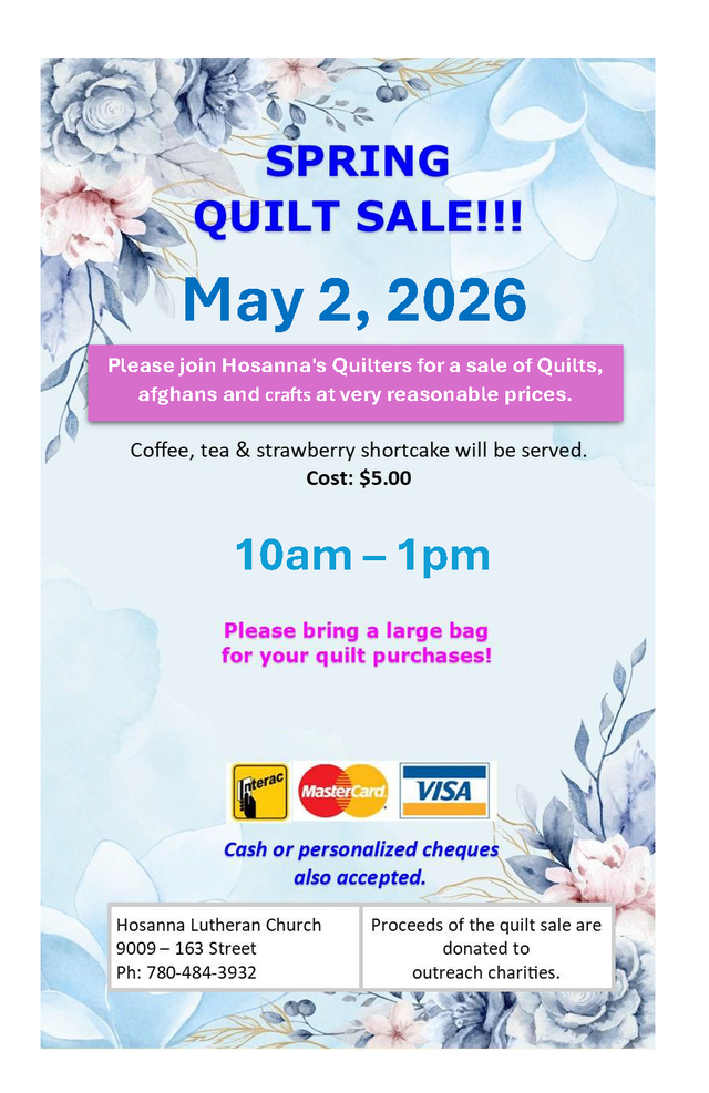 Spring Quilt & Craft sale!426574794646497280
