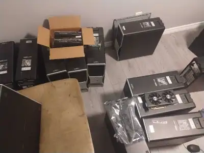 Lot of Dell precision T3500s & parts , View more