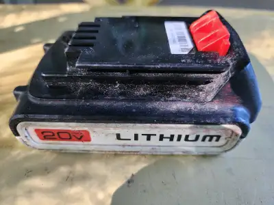 First $20 takes it. I am not looking for any offers. For sale a Black & Decker 20 Volt Lithium-Ion R...