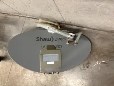 Shaw dish with mount