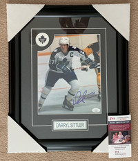 Limited Edition Darryl Sittler Signed Toronto Maple Leafs Career