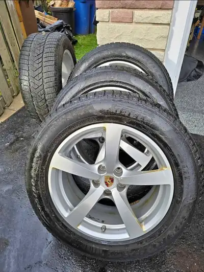 Porsche Cayenne / Macan Winter Tire Set- PIRELLI SCORPIION With original porsche mags. $450 each / $...
