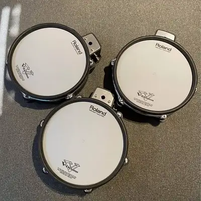 3 Roland PDX100 10” Mesh Snare / Tom Drum Pad Electronic Vdrums, View more