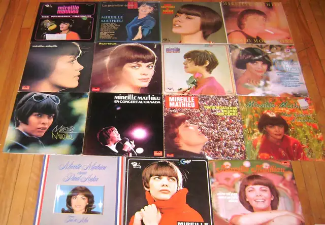 MIREILLE MATHIEU Vinyl Collection