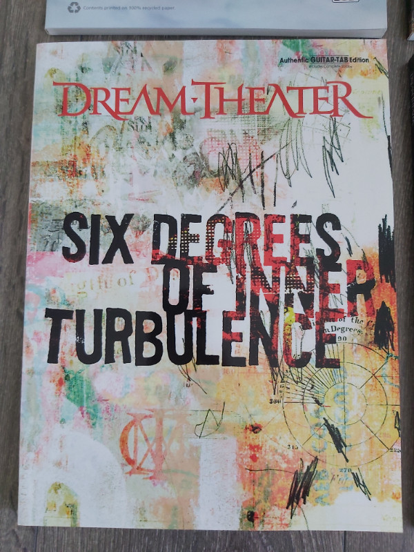 Dream Theater Guitar Tab Books Full Album Songbooks in Guitars in City of Toronto - Image 4