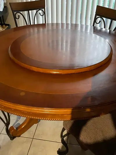 Round Dining Table with Chairs, View more