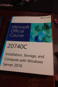 Microsoft Server 2016 books