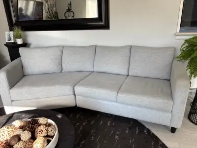 couch for  sale Light gray, View more