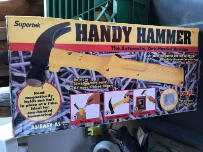 Handy Hammer (Automatic one handed Hammer), View more