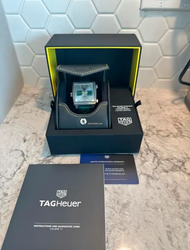 Limited Edition TAG Heuer Monaco “Racing Green” Chronograph628647457044491218