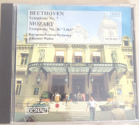 Beethoven, Mozart | Symphony No. 7, Symphony No. 36 "Linz" CD