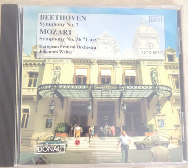Beethoven, Mozart | Symphony No. 7, Symphony No. 36 "Linz" CD in CDs, DVDs & Blu-ray in Markham / York Region