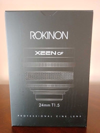 ROKINON 24mm T1.5 XEEN CF Pro Cinema Lens - Canon EF