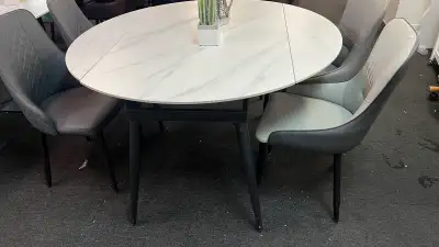 Sintered stone 2 in 1 Extendable Dining Table , View more