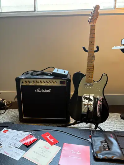 Telecaster & Marshall Amp (trade), View more