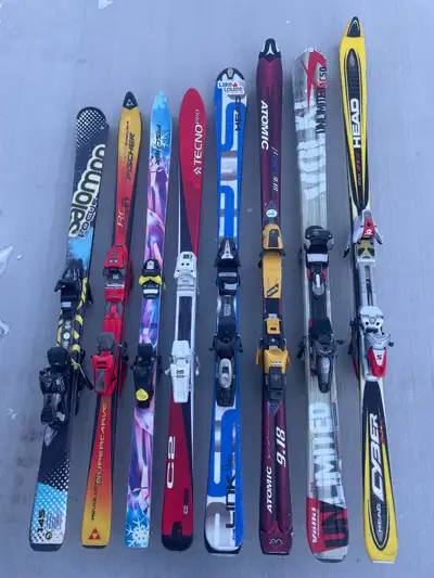 Salomon Fischer Tecno Head Atomic Volki Alpine Ski Skis, View more
