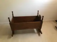 Antique Wooden Crib