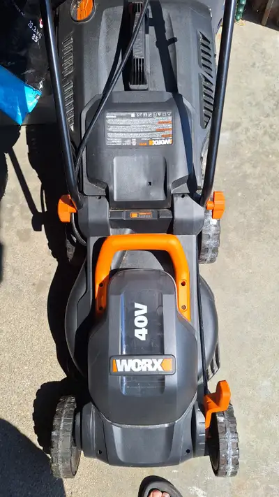Worx WG779 40V Lawn Mower, View more