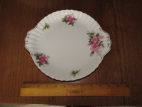 Royal Albert Prairie Rose Cake Plate