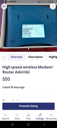 High speed wireless Modem/Router ADSL/DSL