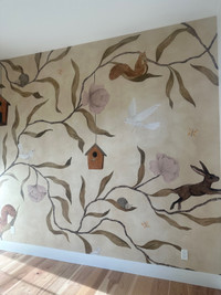 Wallpaper installation 