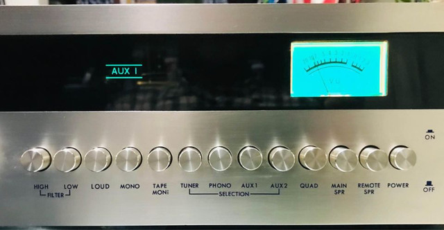 KOREAN RARE VINTAGE ATRON KA-2015 QUAD 4-CHANNEL AMPLIFIER in Stereo Systems & Home Theatre in Hamilton - Image 3