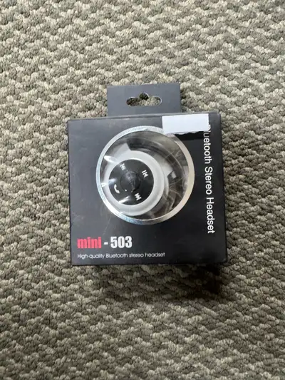 Bluetooth Stereo Head Set Mini-503 asking, View more