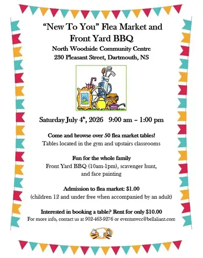 "New to You" Flea Market and Front Yard BBQ, View more