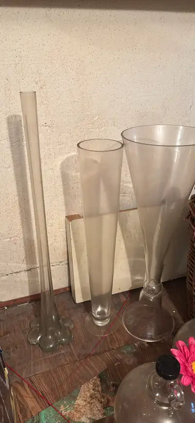 3 large vases, View more