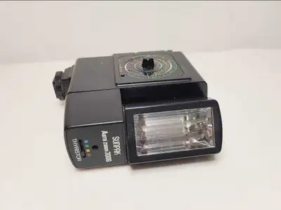 Sunpak Auto Zoom 3000 Thyristor  Flash + Remote Sensor, View more