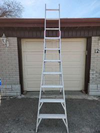 16' Featherlite Convertible Aluminum Ladder