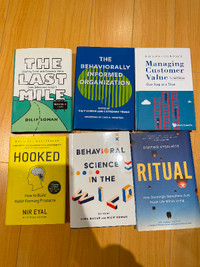 Behavioral Science/Economics books (BRAND NEW)