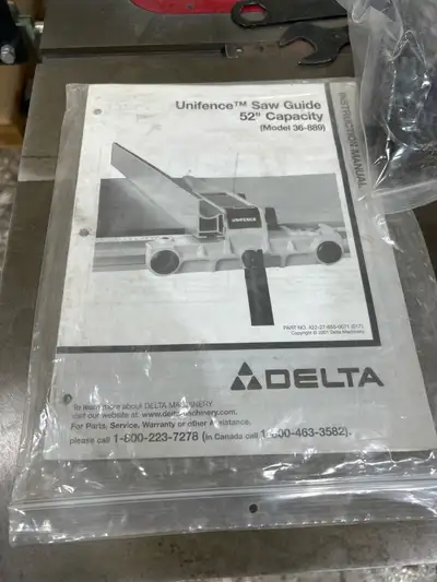 delta unifence saw, View more