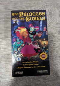 The Princess and the Goblin VHS Movie 