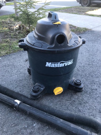 Mastervac wet/dry shop vacuum 