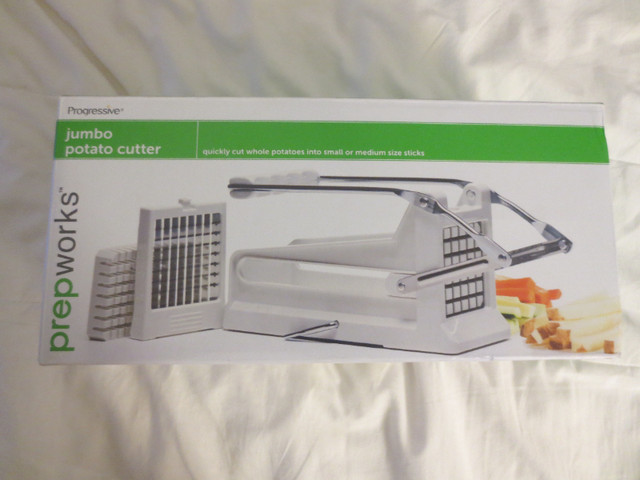 Prepworks Progressive Jumbo Potato cutter, new in box $25 in Kitchen & Dining Wares in Timmins