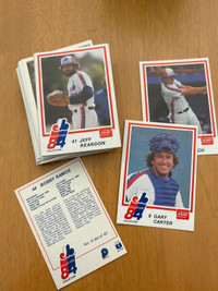 Cartes collection baseball expos de Montréal 