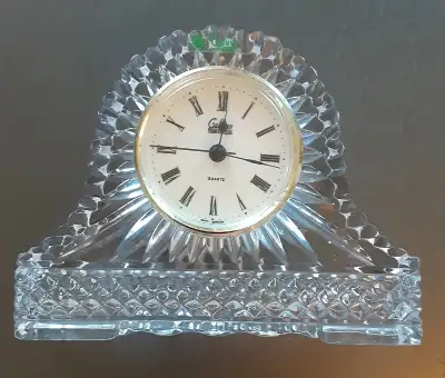 Galway Irish Crystal Mantle Clock - $30, View more