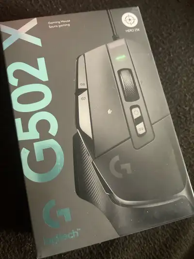LOGITECH G502 X gaming mouse, View more
