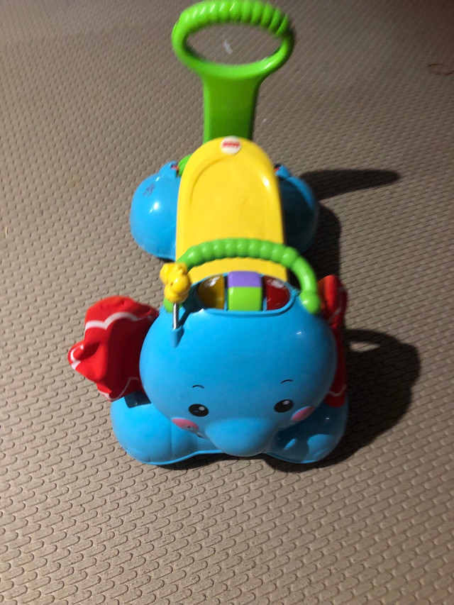 Fisher Price - 3-in-1 Bounce - Stride & Ride Elephant  in Toys in Markham / York Region - Image 3