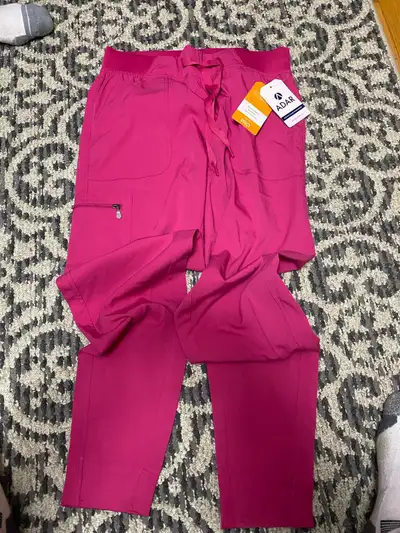 Brand New Pink Scrub pants with Tags size Med., View more