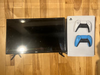 PS5 bundle - $550 for all - including screen and controllers